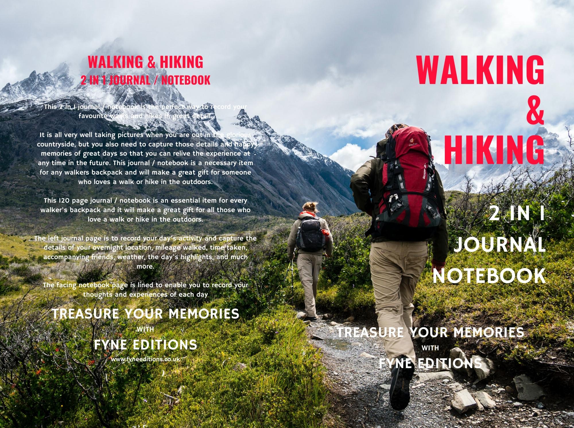 Walking & Hiking Journal & Notebook