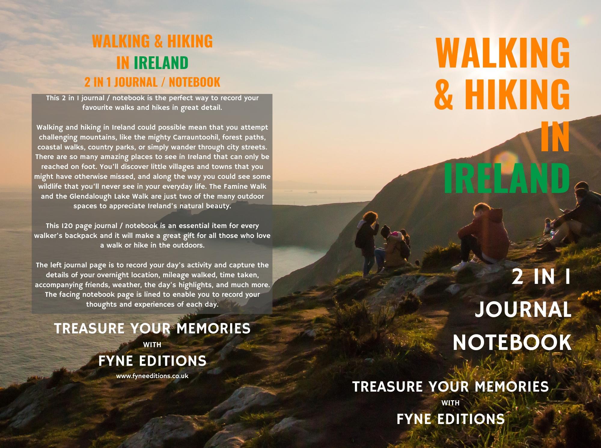 Walking & Hiking in Ireland Journal & Notebook