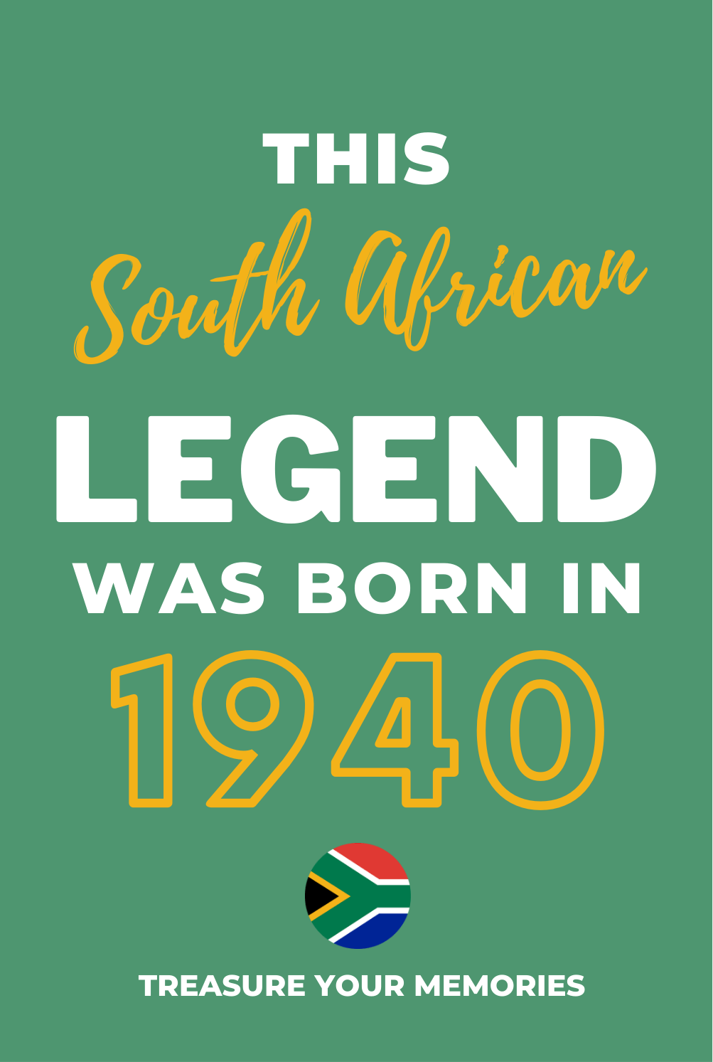 1940 South African Legend