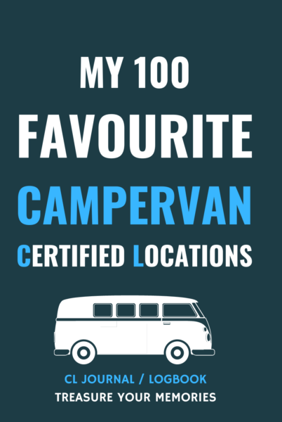 My 100 Favourite Campervan Certified Locations Journal 