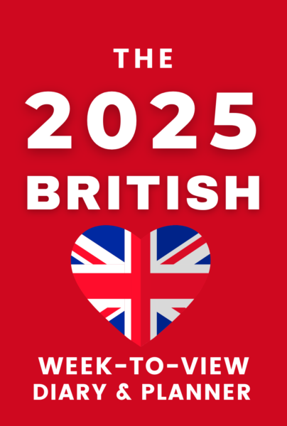 2025 British Week-to-View Diary