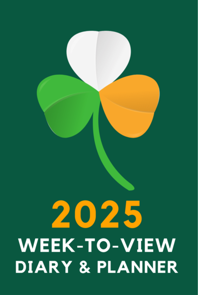 2025 Irish Week-to-View Diary