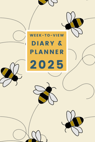 Bees 2025 Week-to-View Diary