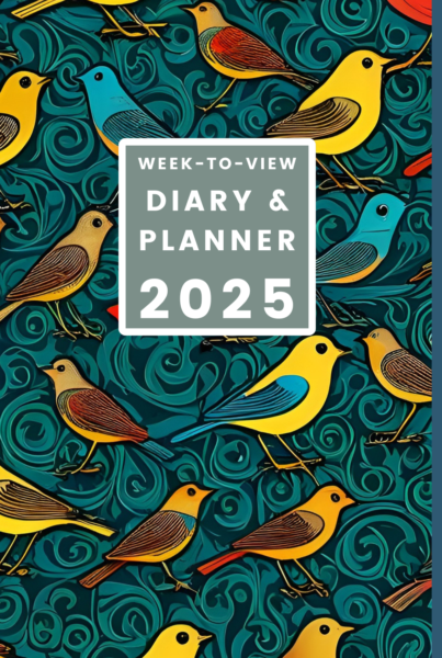 Birds 2025 Week-to-View Diary