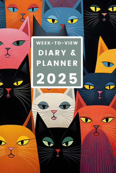 Cats 2025 Week-to-View Diary 1