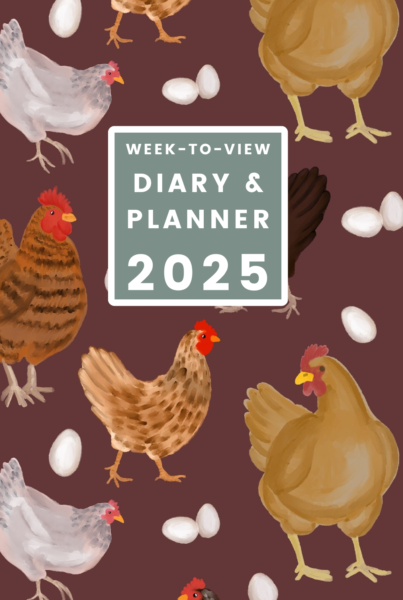 Chicken Egg 2025 Week-to-View Diary