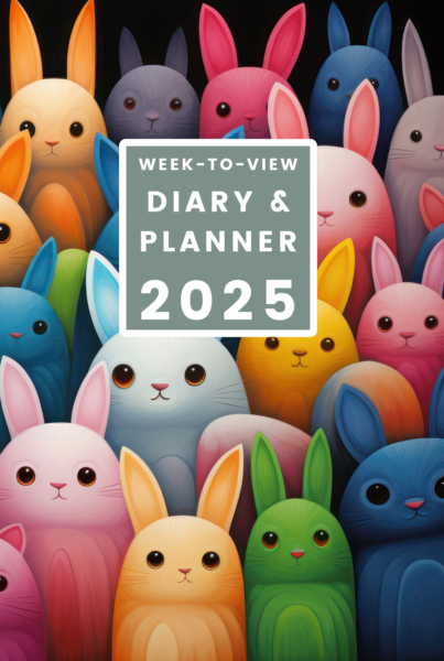 Rabbits 2025 Week-to-View Diary