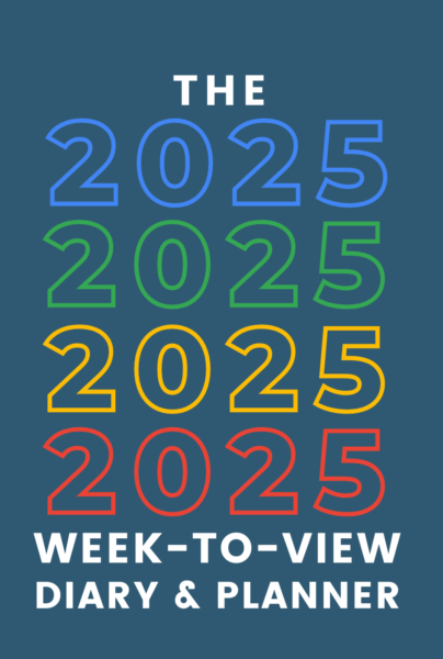 The 2025 Week-to-View Diary
