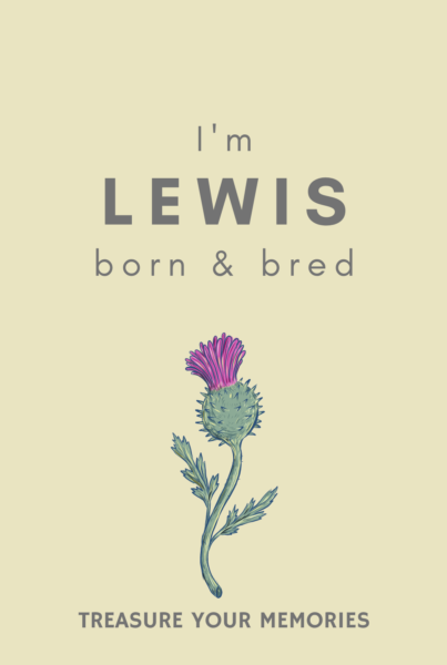 I'm Lewis Born & Bred