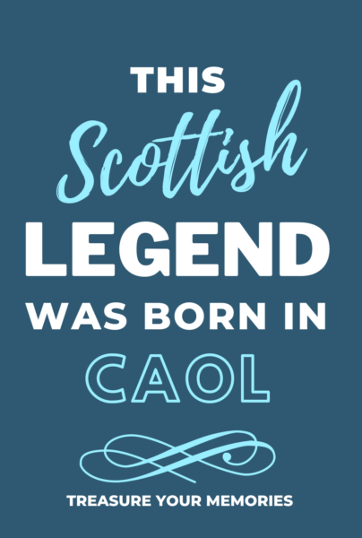 This Scottish Legend Was Born In Caol