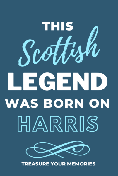 Legends Are Born On Harris