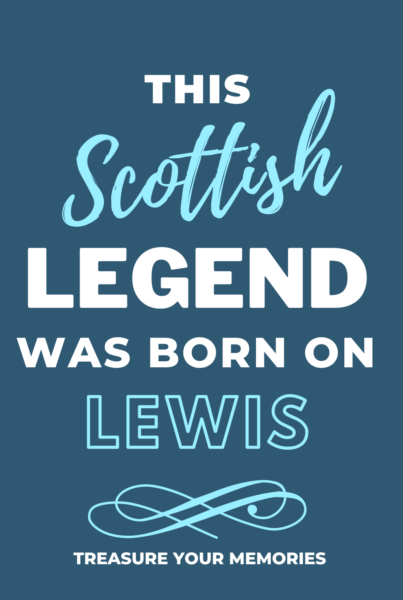 Legends Are Born On Lewis