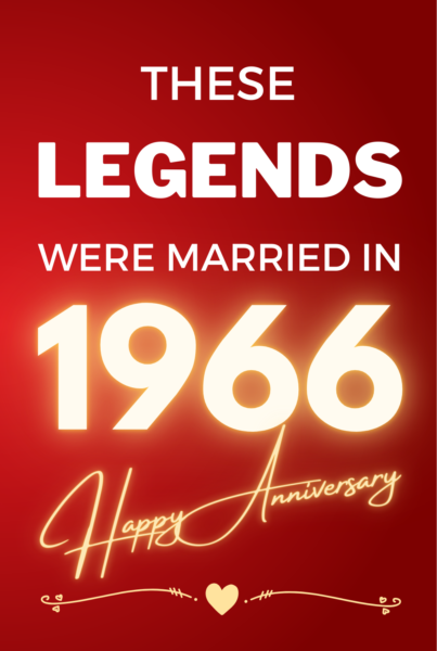 1966 Wedding Anniversary