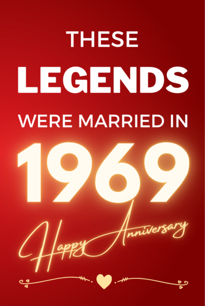 1969 Wedding Anniversary