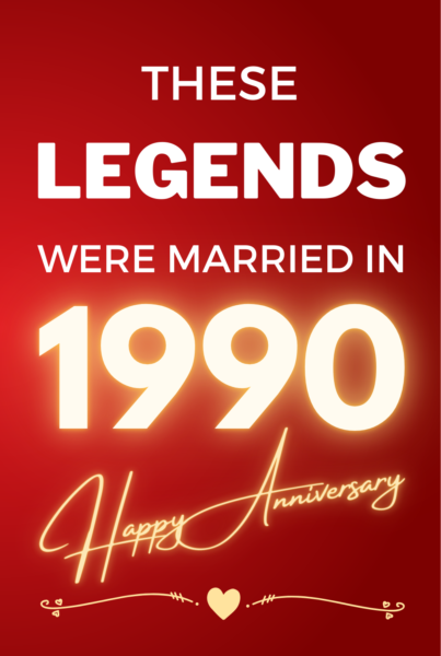 1990 Wedding Anniversary