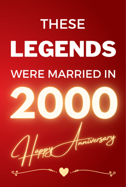 2000 Wedding Anniversary