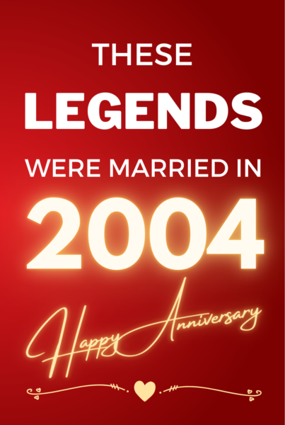 2004 Wedding Anniversary