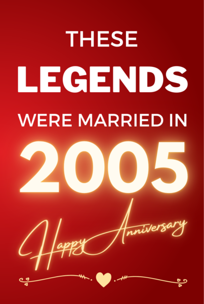 2005 Wedding Anniversary