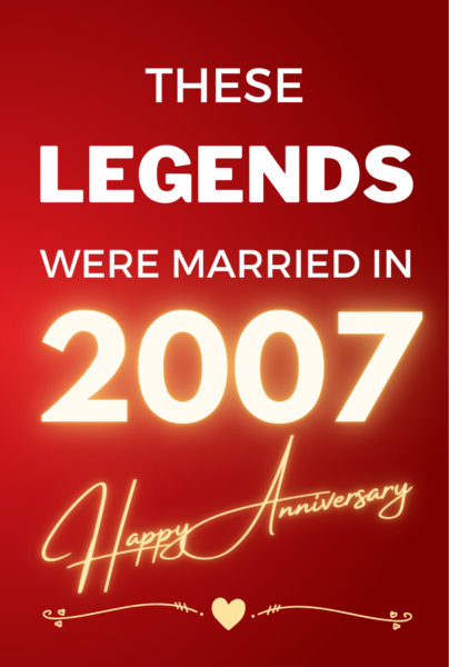 2007 Wedding Anniversary