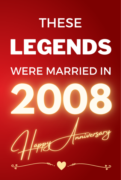 2008 Wedding Anniversary