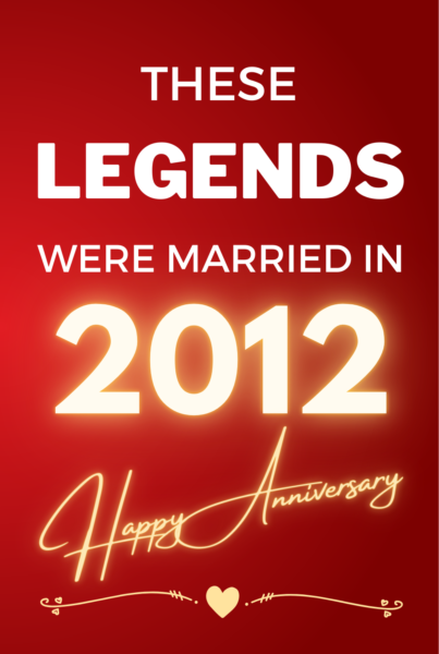 2012 Wedding Anniversary