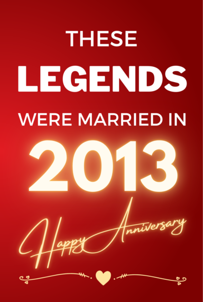 2013 Wedding Anniversary