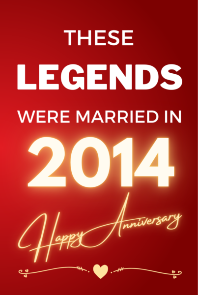 2014 Wedding Anniversary