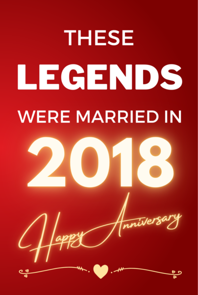 2018 Wedding Anniversary