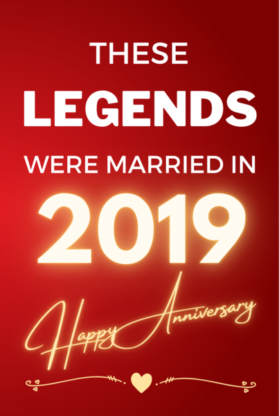 2019 Wedding Anniversary