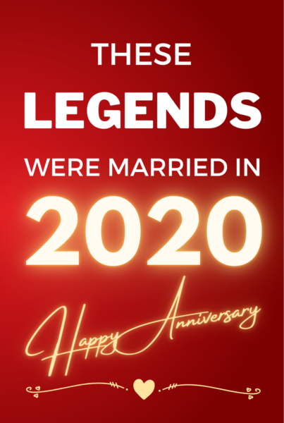 2020 Wedding Anniversary